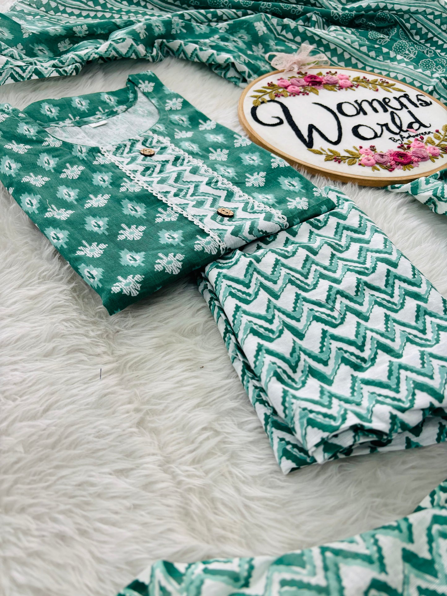 pure cotton suit