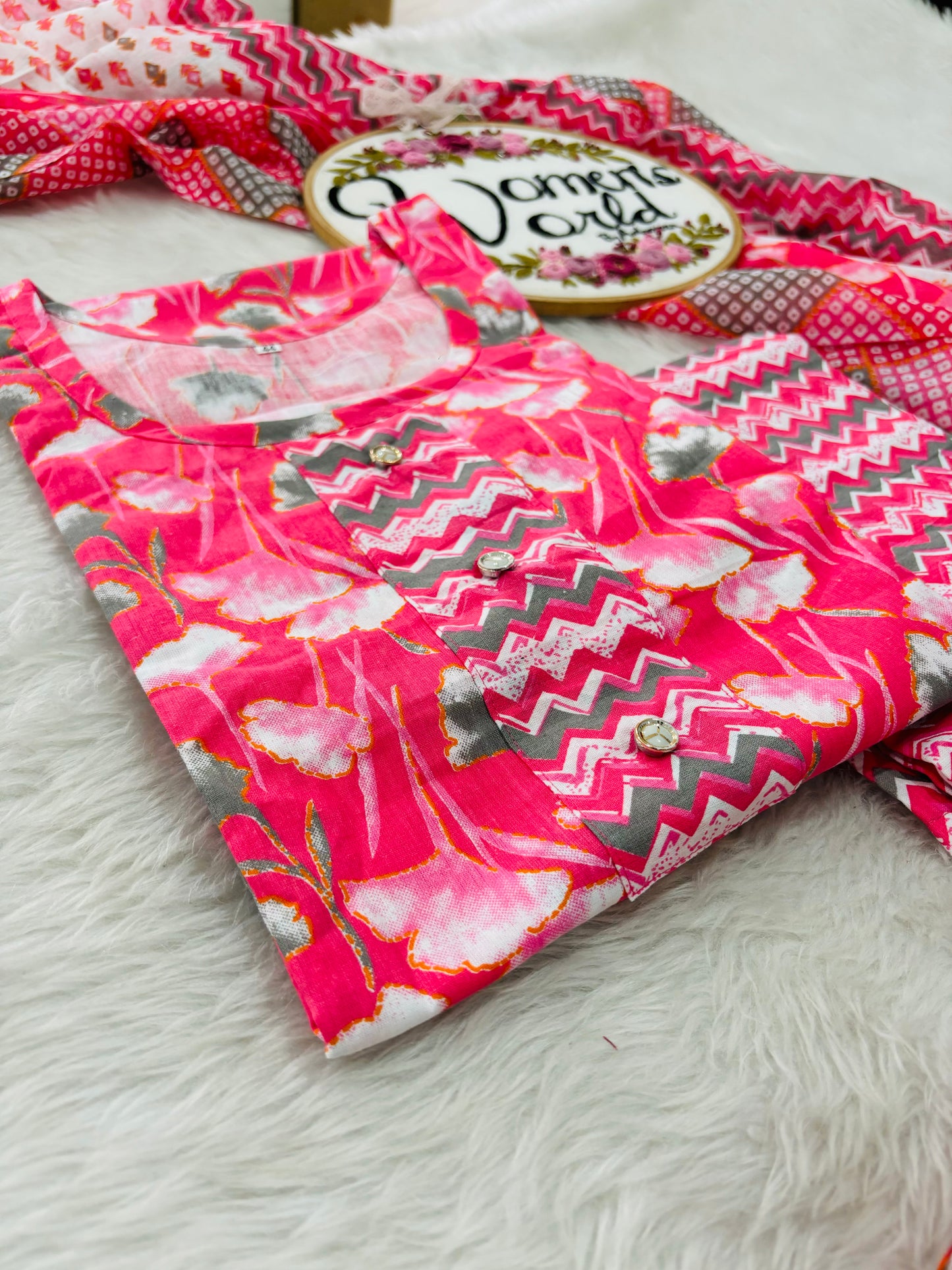 Peach Salwar with Dupatta