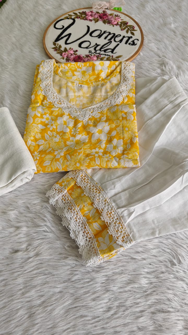 Trending yellow 💛 Afghani suit
