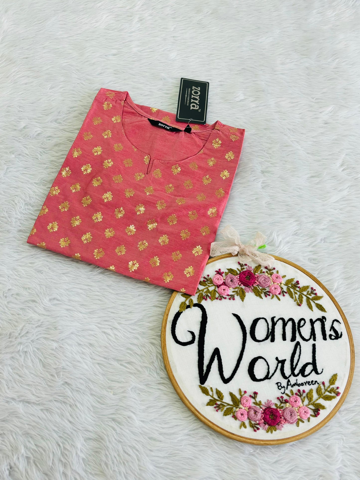 Branded embroidered kurti