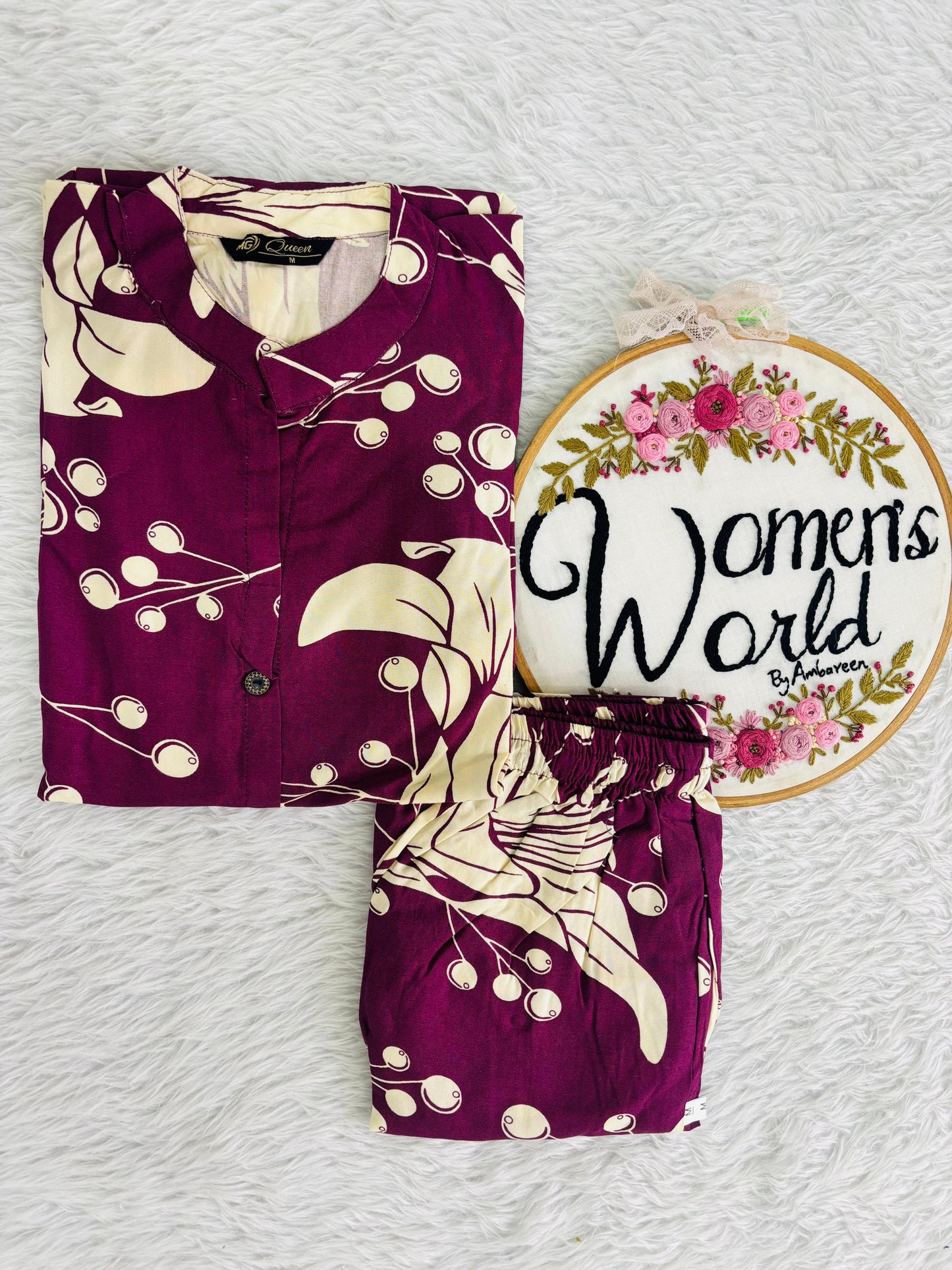 Rayoncotton coord set