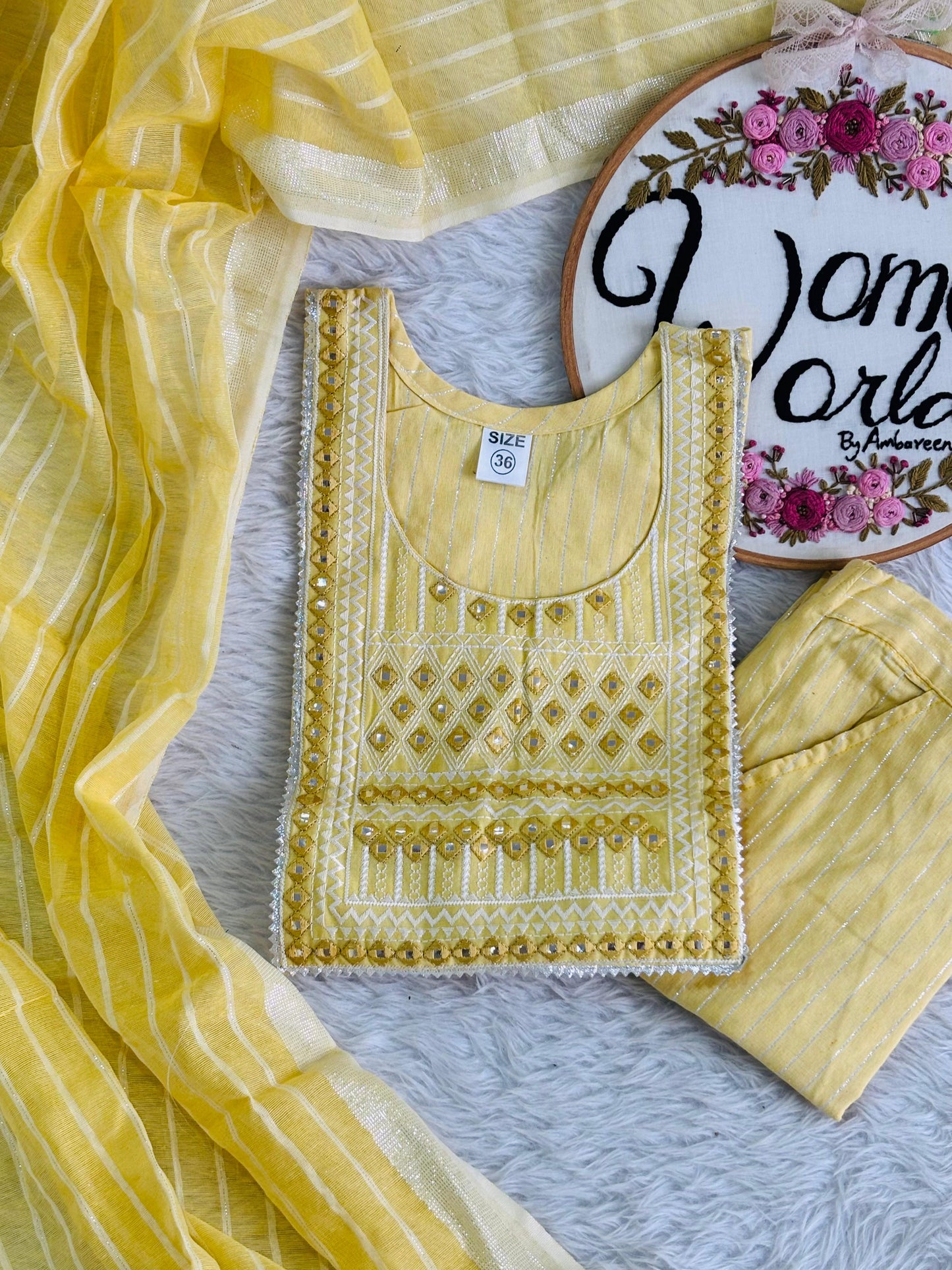 Premium Handloom cotton suit