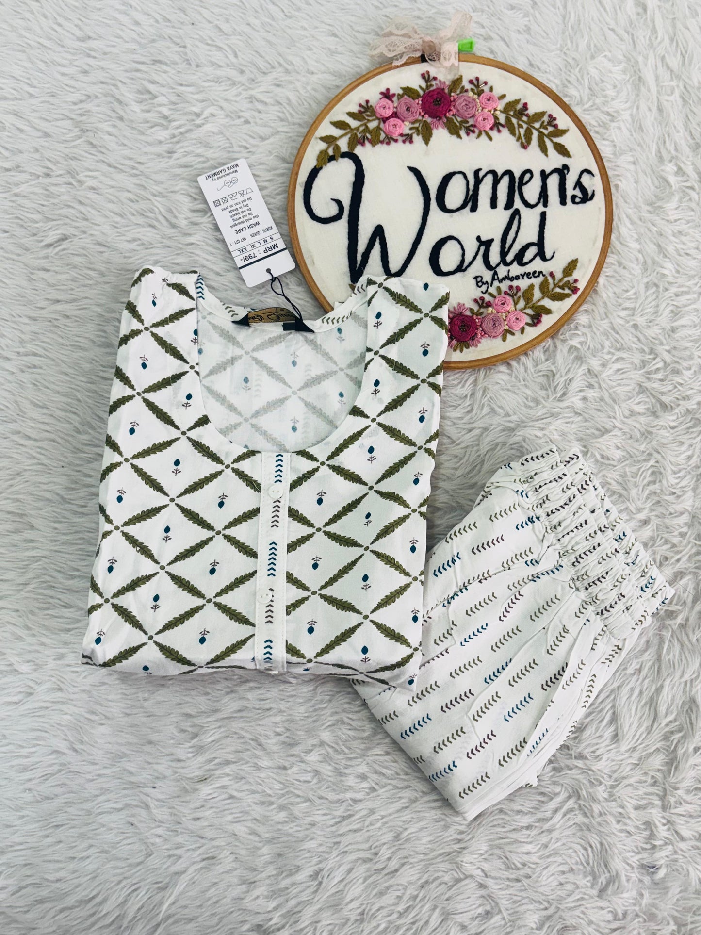 Rayoncotton coord set