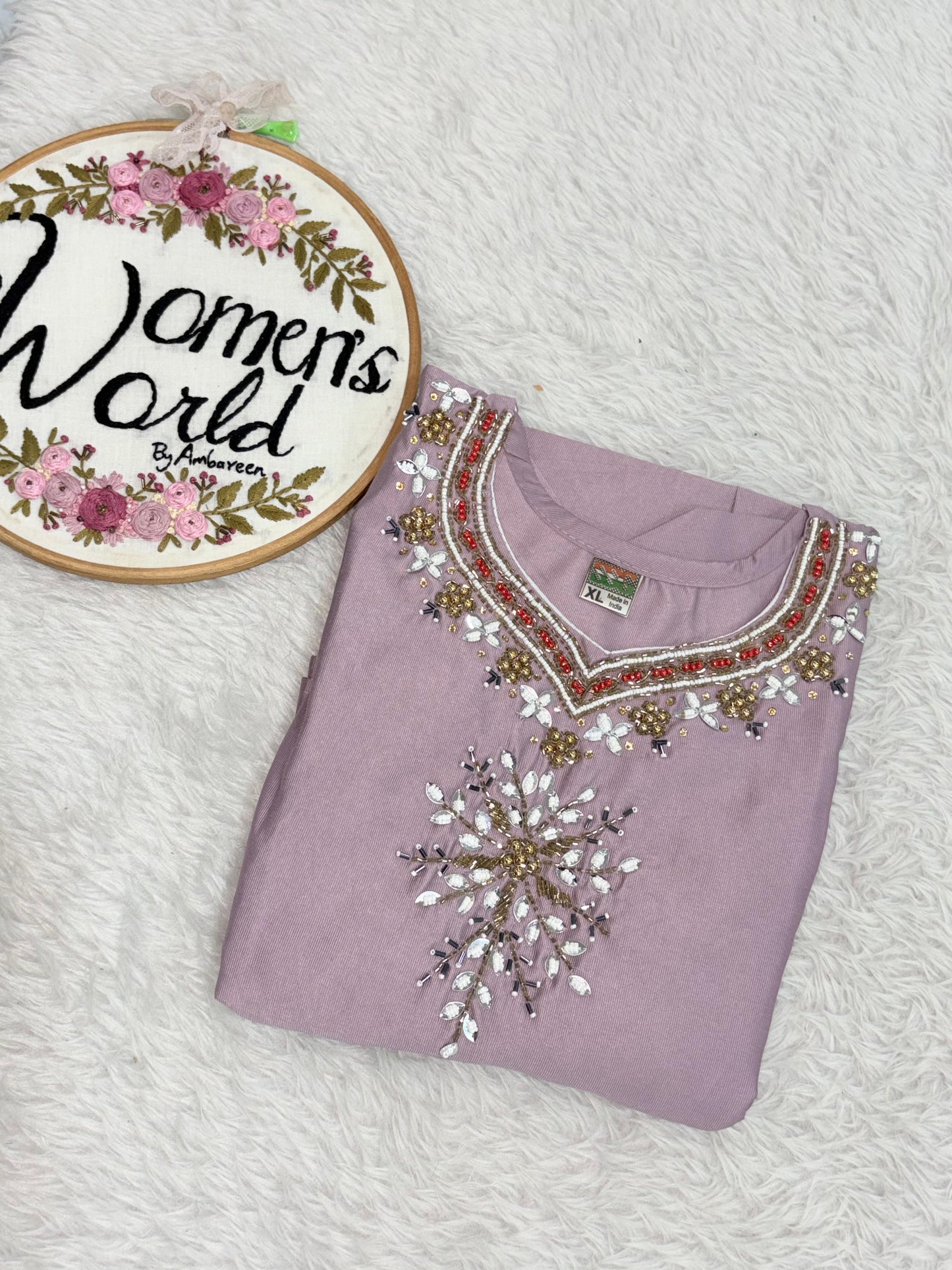 Handwork vatican gown