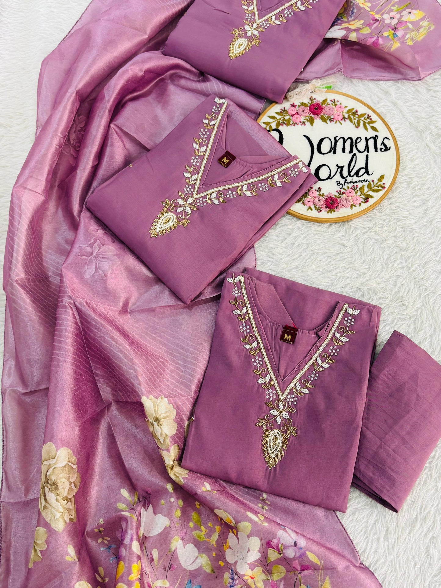 Sale Hotseller Handwork lavender suit