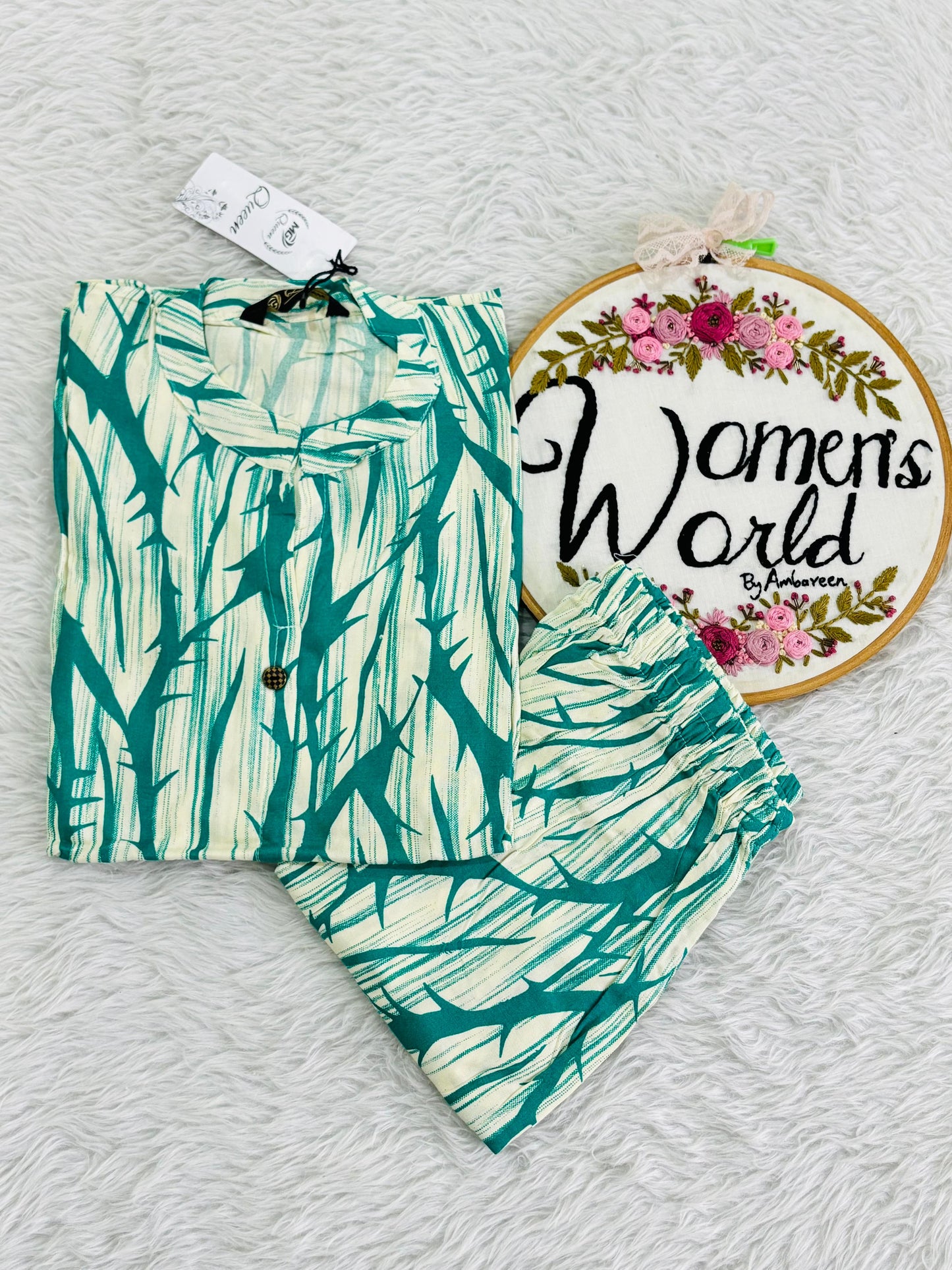 Rayoncotton coord set