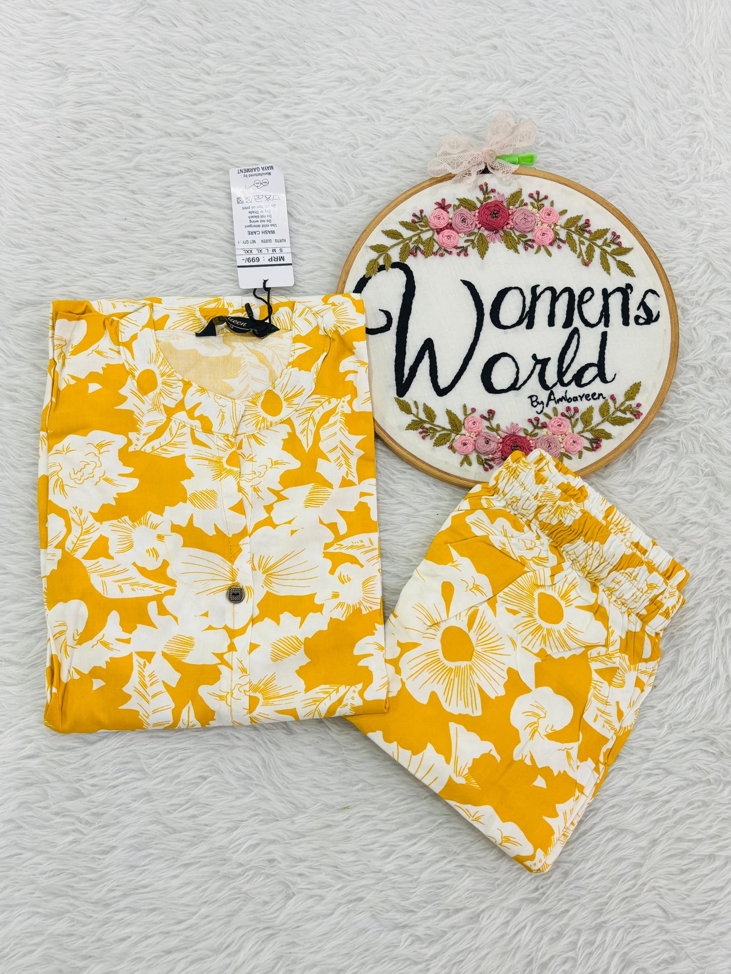 Rayoncotton coord set