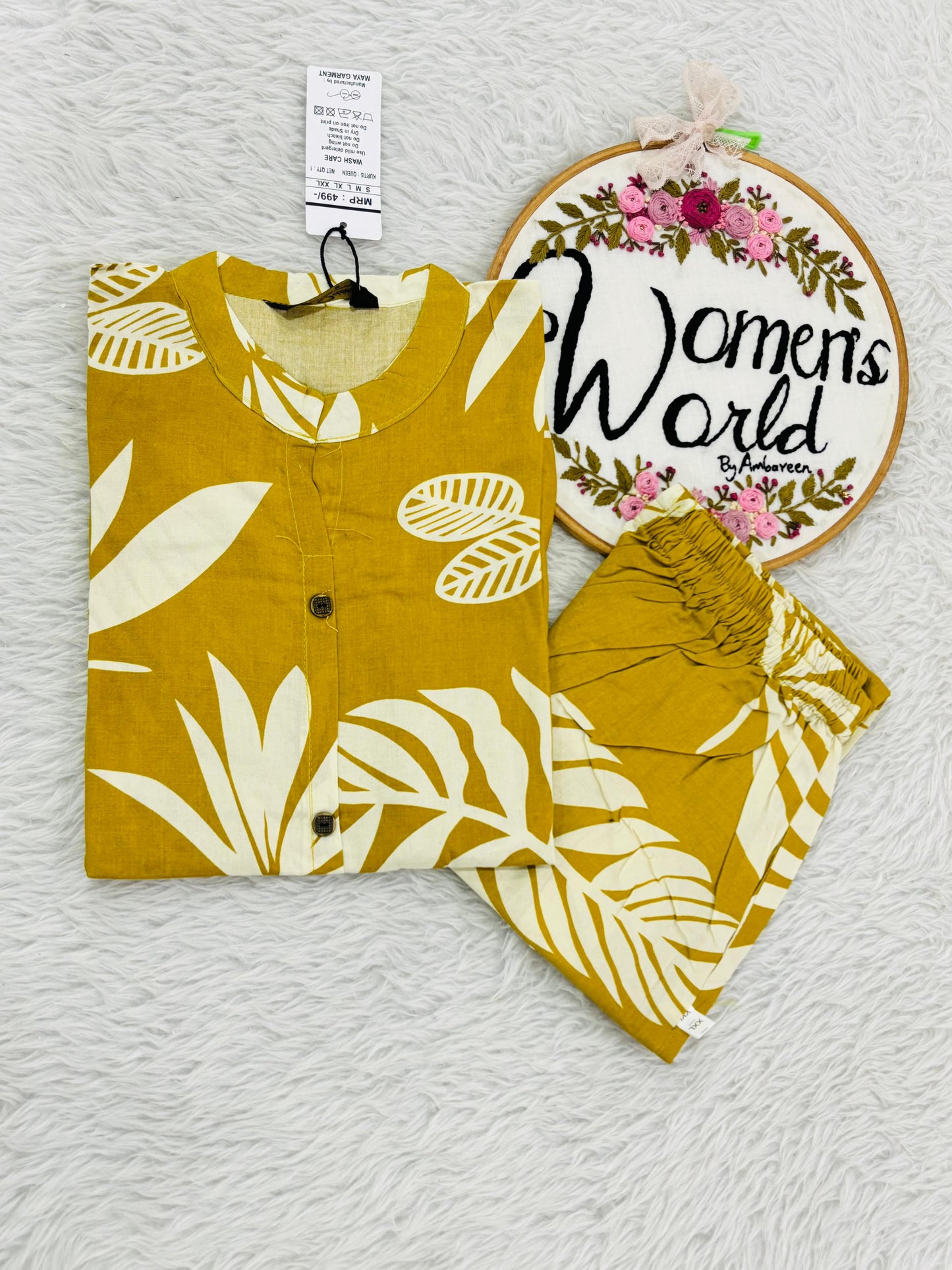 Rayoncotton coord set