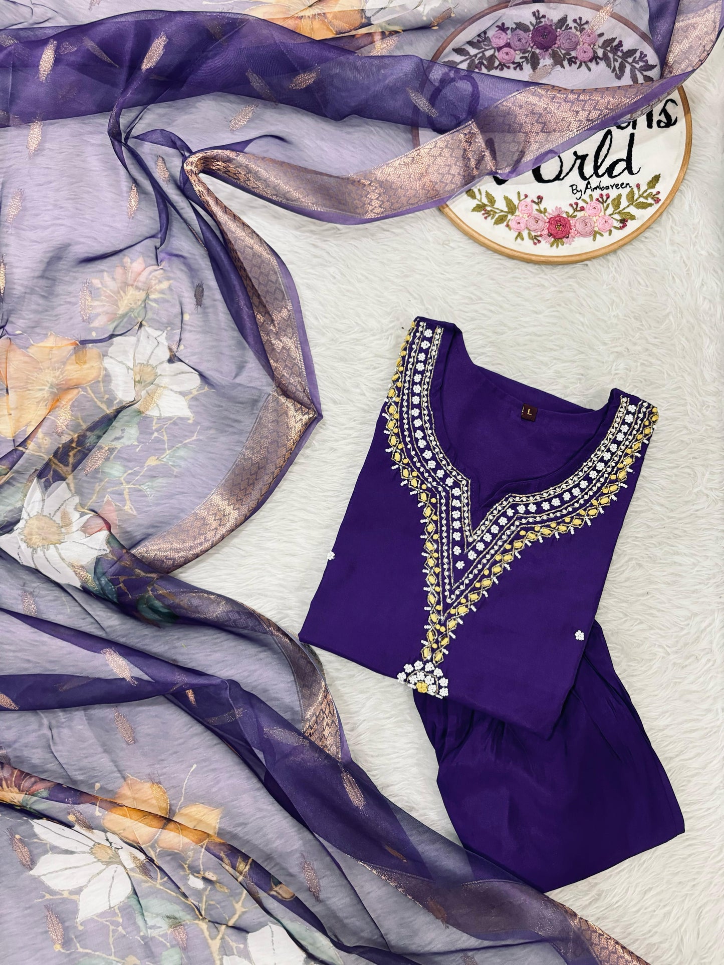 Hotseller handwork 3 pc suit