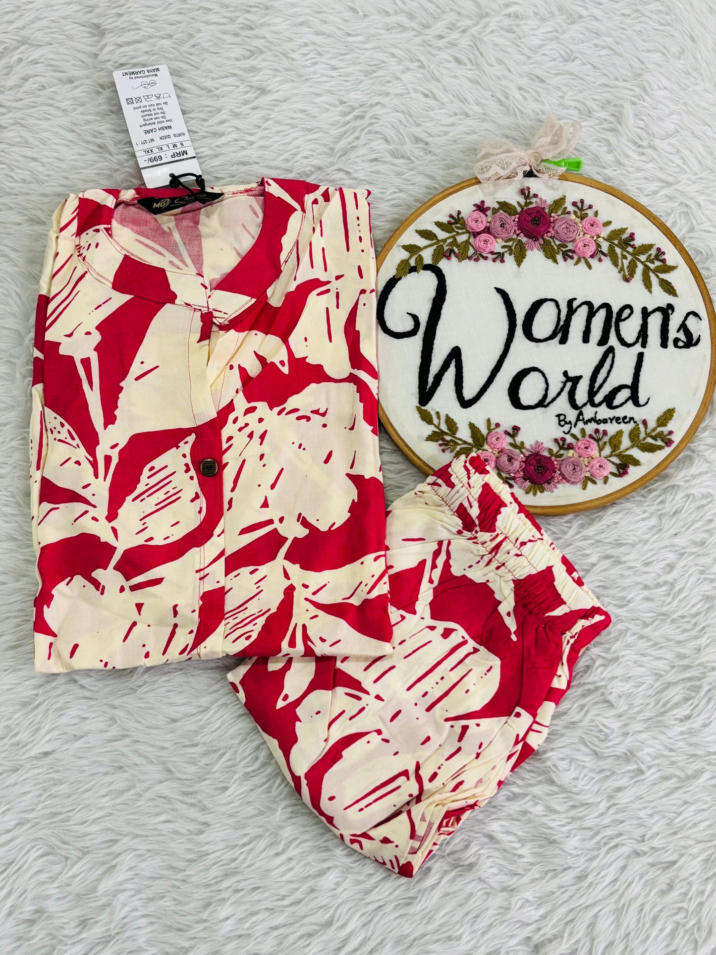 Rayoncotton coord set