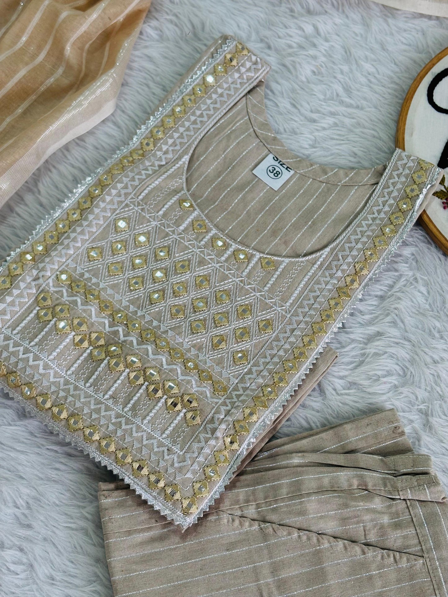 Premium Handloom cotton suit