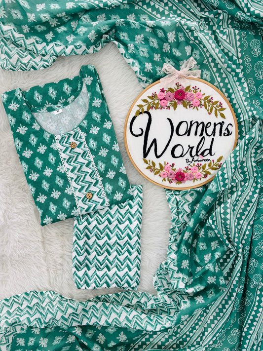 pure cotton suit