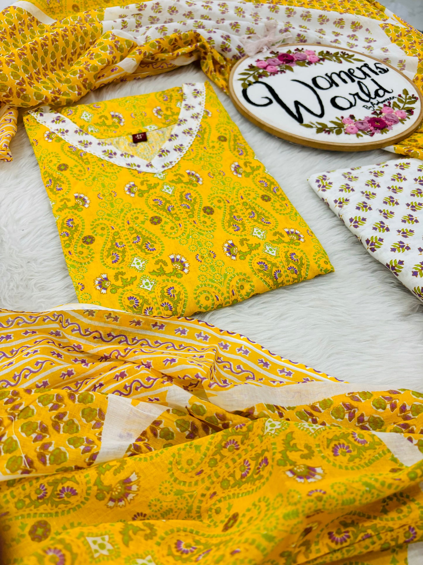 Haldi Salwar with Dupatta