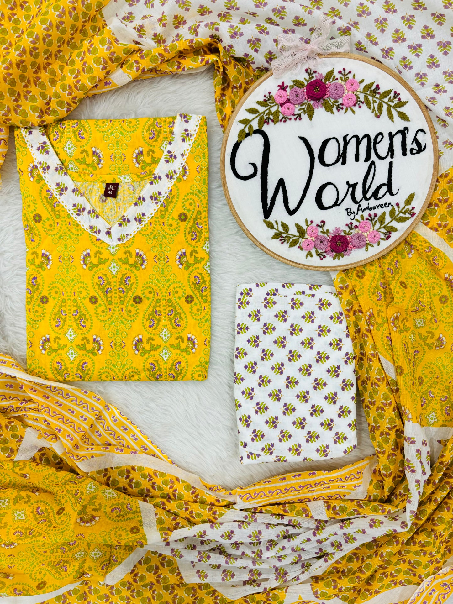 Haldi Salwar with Dupatta