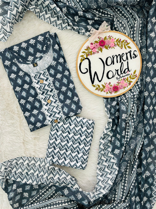 pure cotton suit