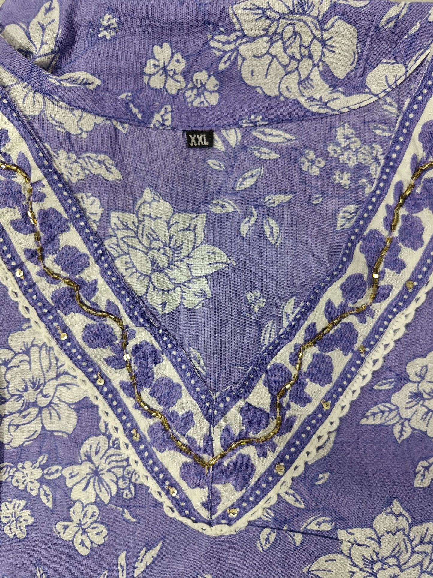 Bluebell Handwork floral purple suit