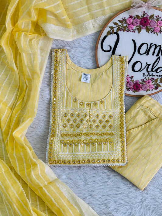 Premium Handloom cotton suit