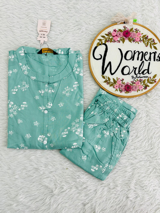 Rayoncotton coord set