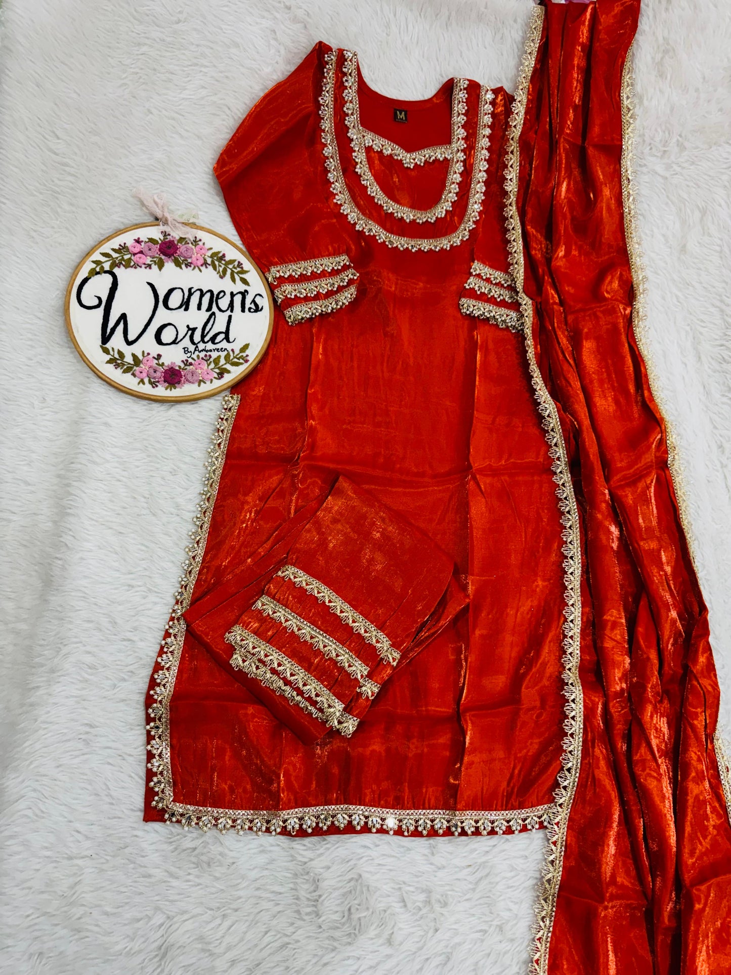Premium Roman glass hotseller orange suit