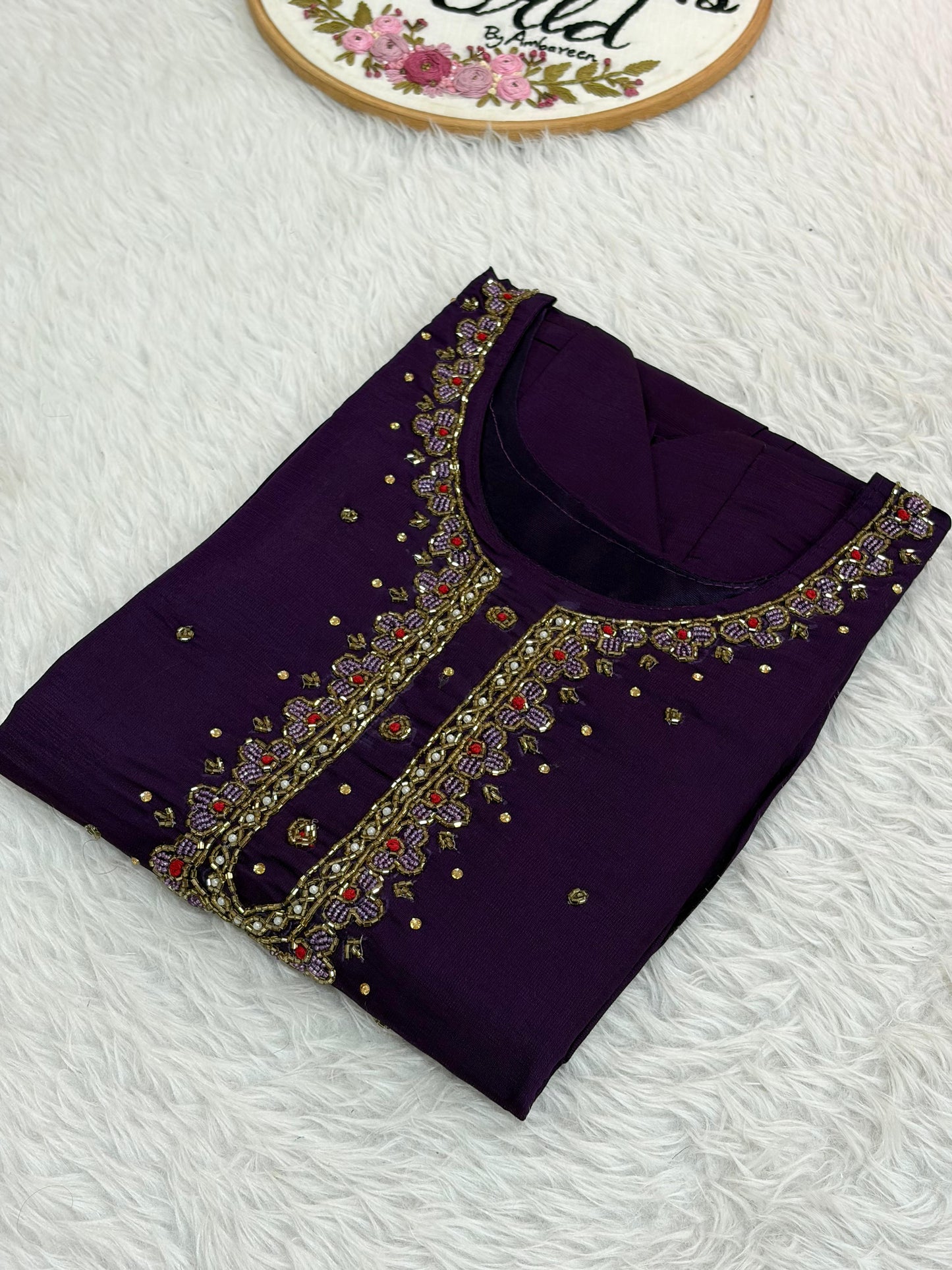 Handwork vatican gown