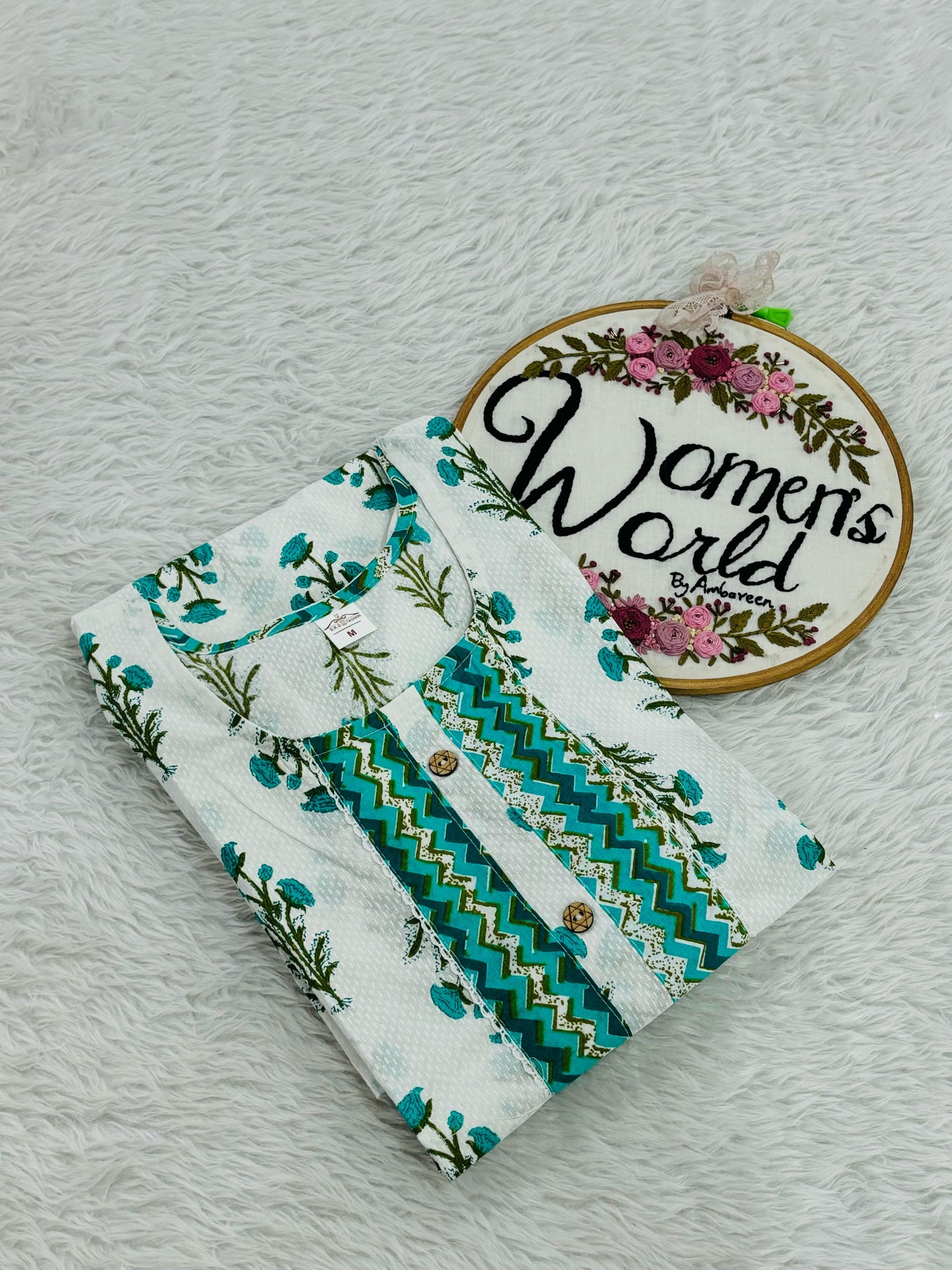 Hotseller white Pure cotton straight kurti