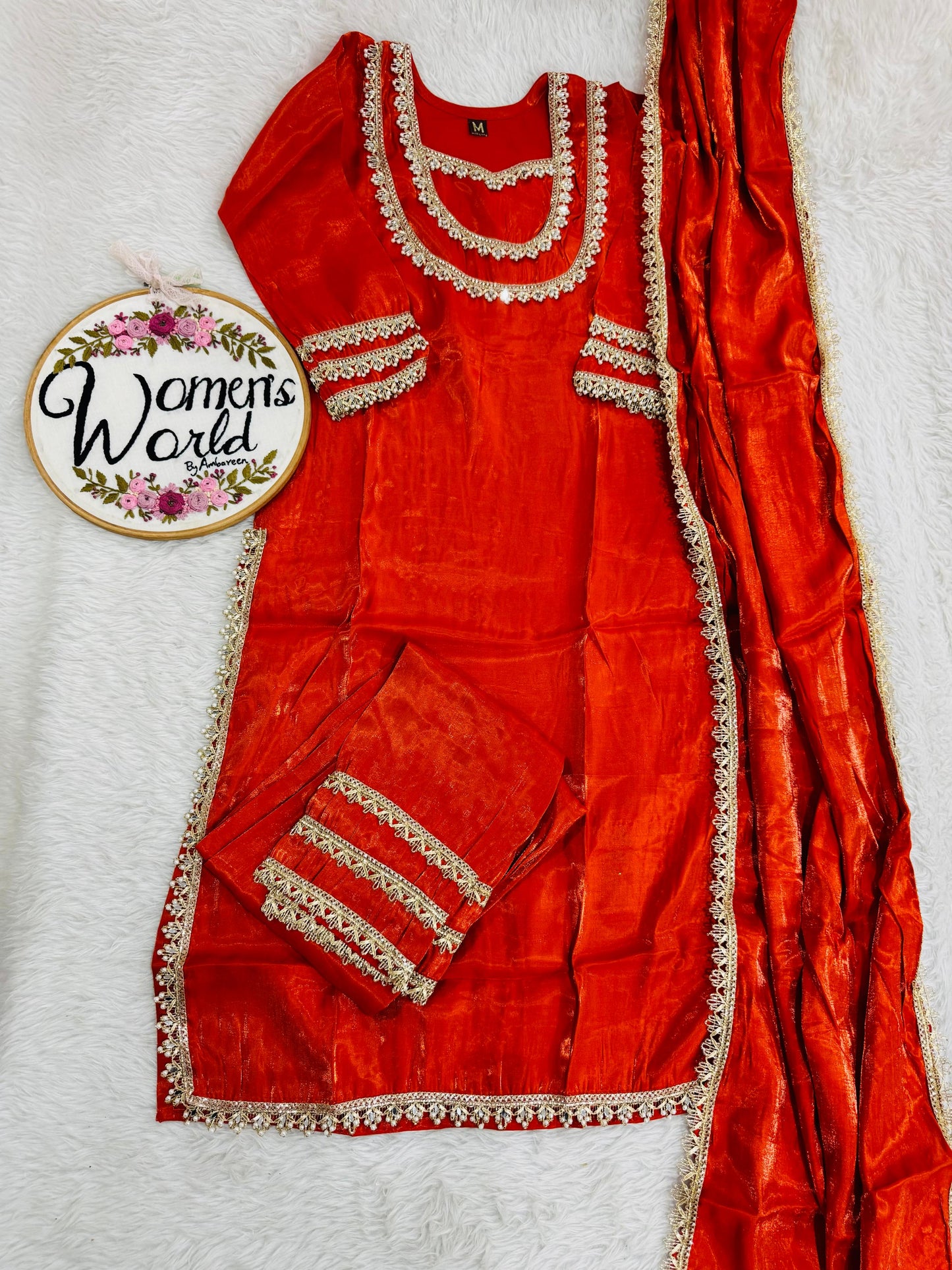Premium Roman glass hotseller orange suit