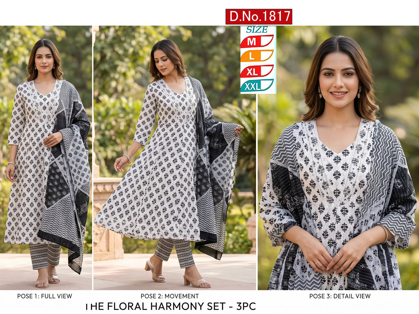 Anarkali gown with pant and dupatta (full suit )