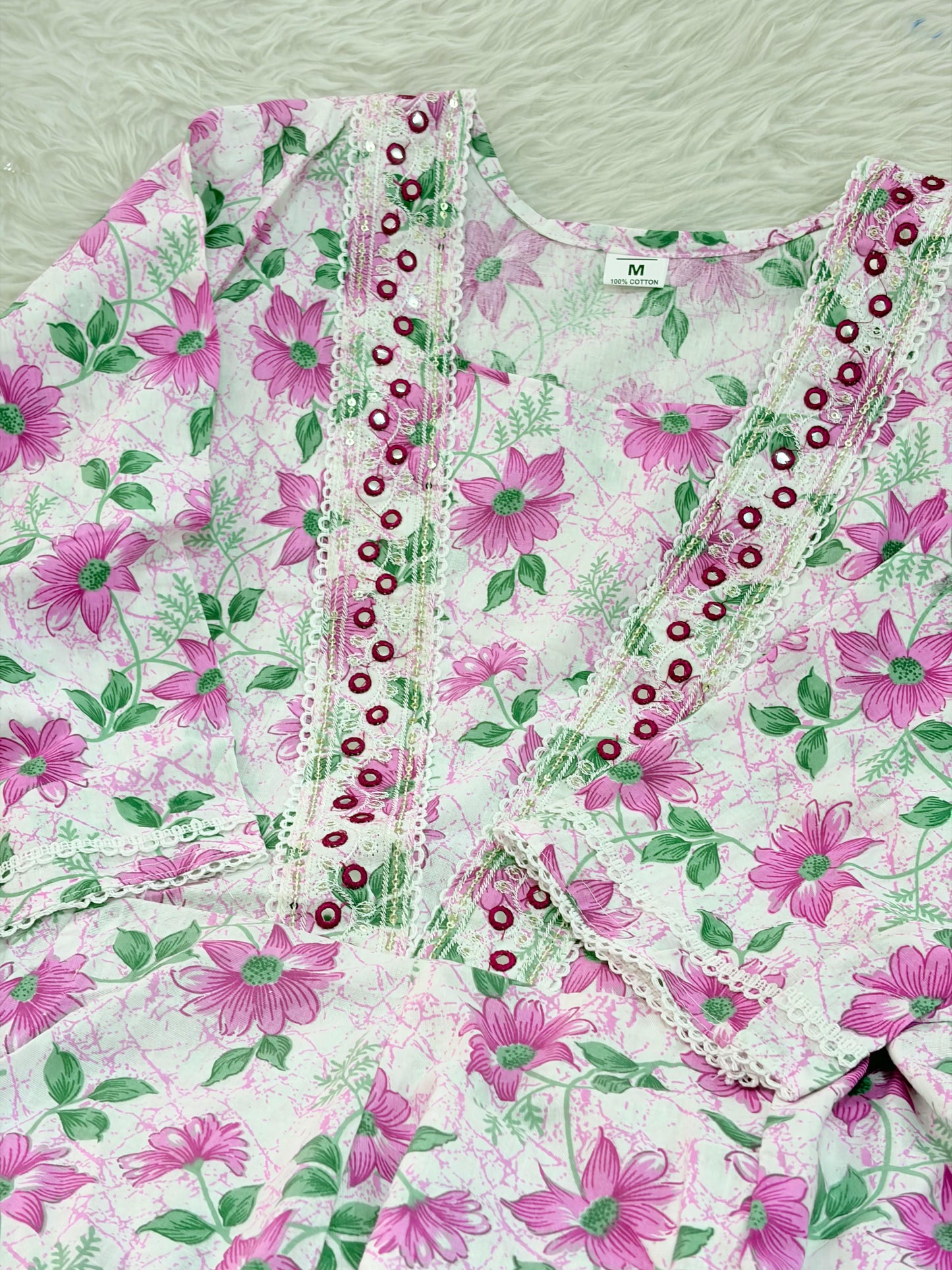 Anarkali gown with pant and dupatta