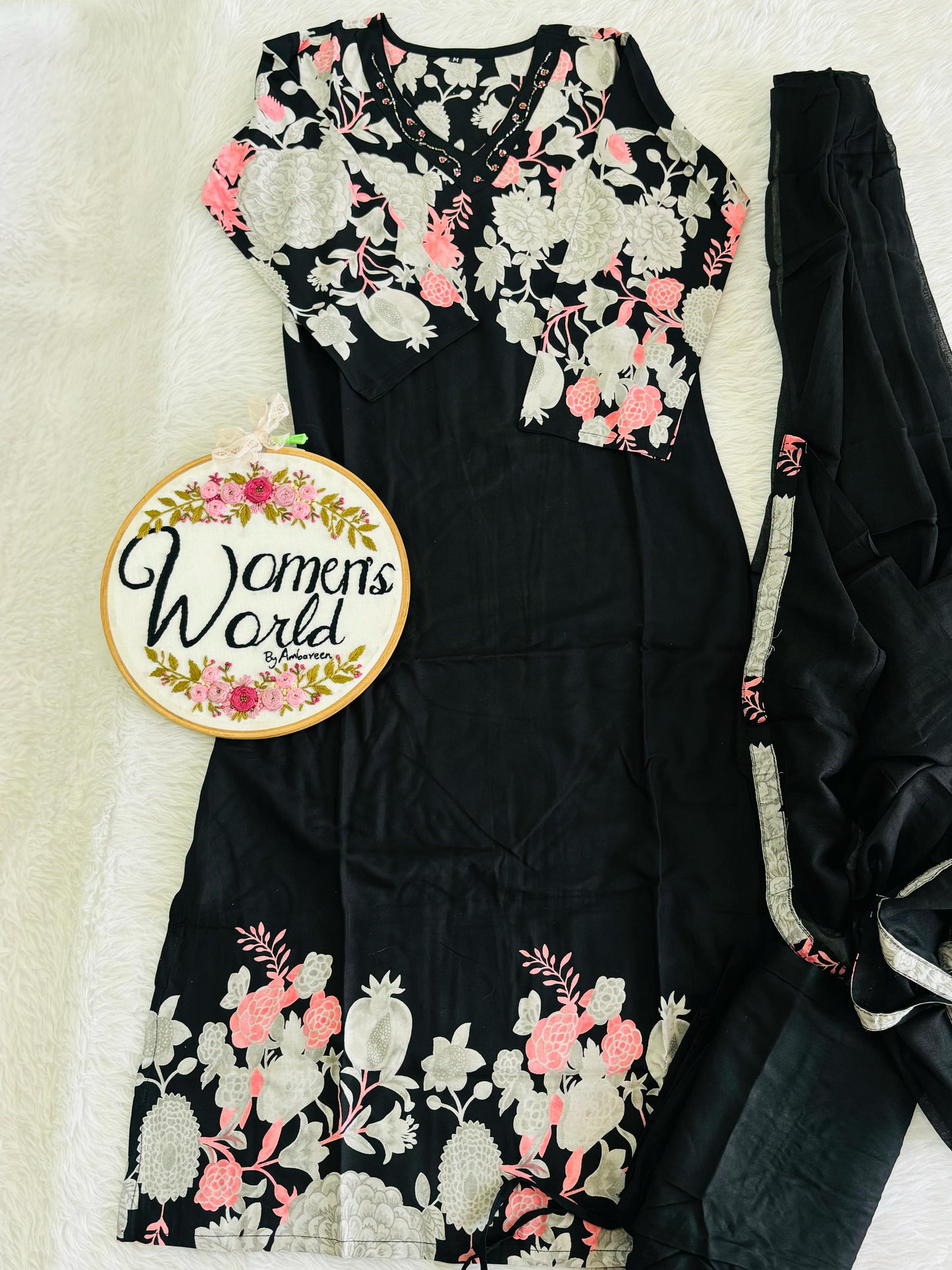 Handwork hotblack suit