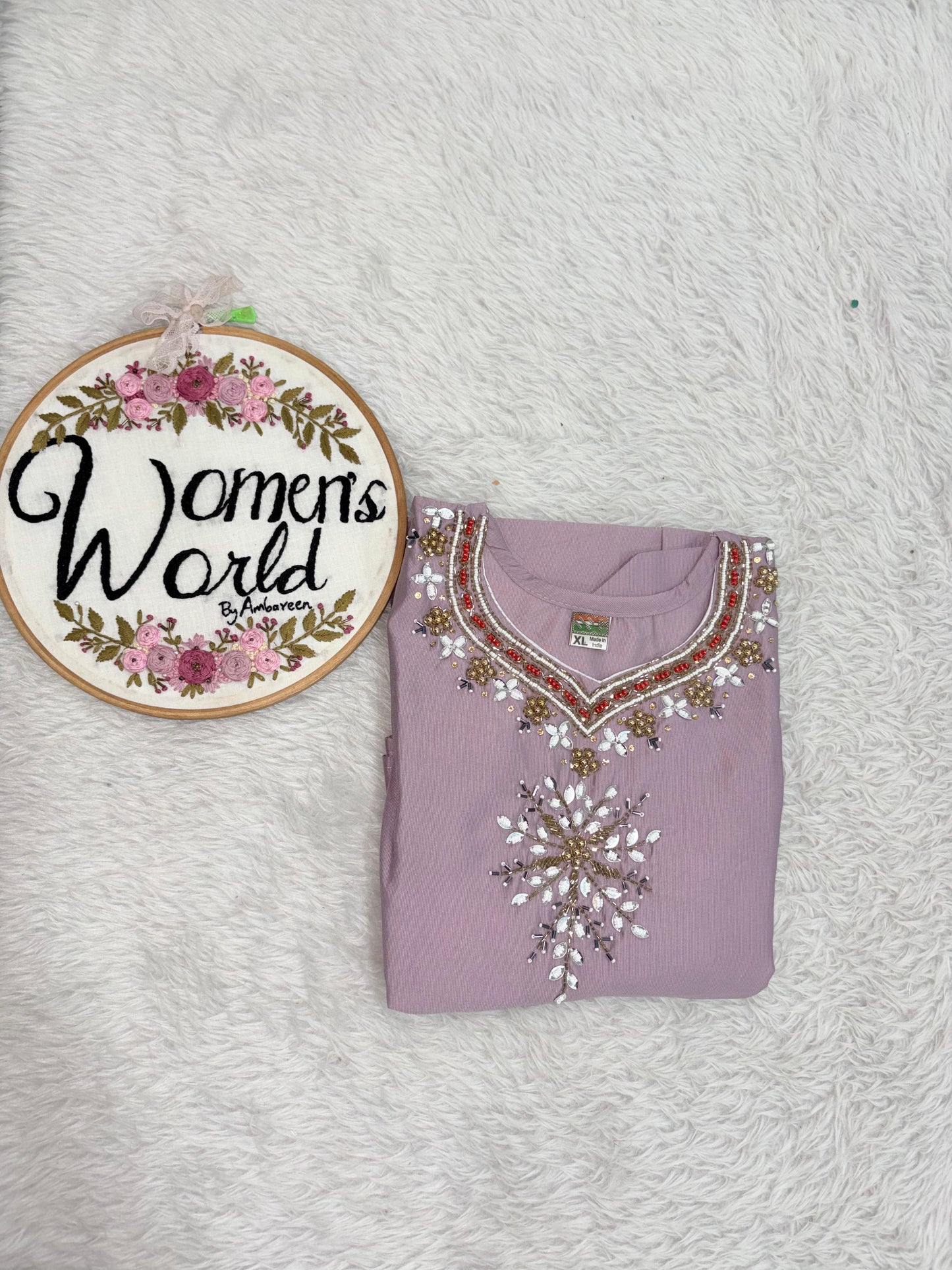 Handwork vatican gown